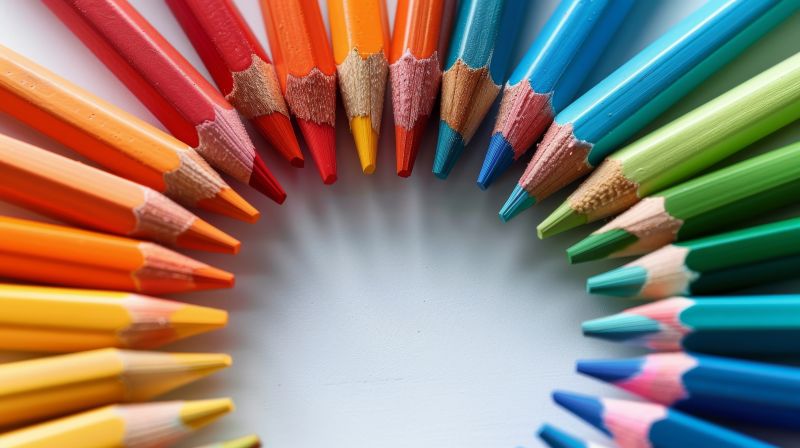 Colored pencils