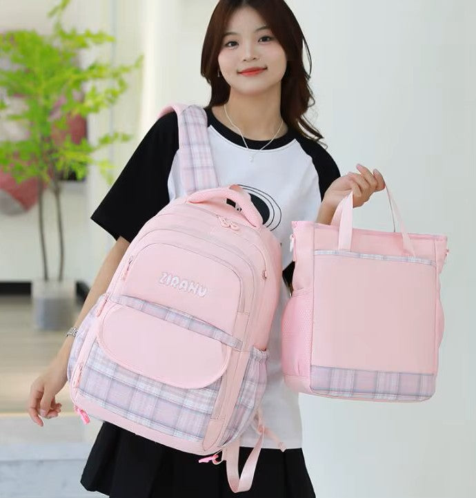 School Rolling Backpack - 4 pcs set - for Girls