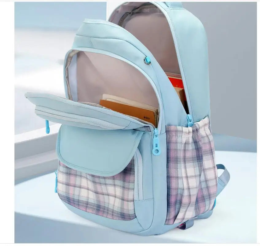 School Rolling Backpack - 4 pcs set - for Girls